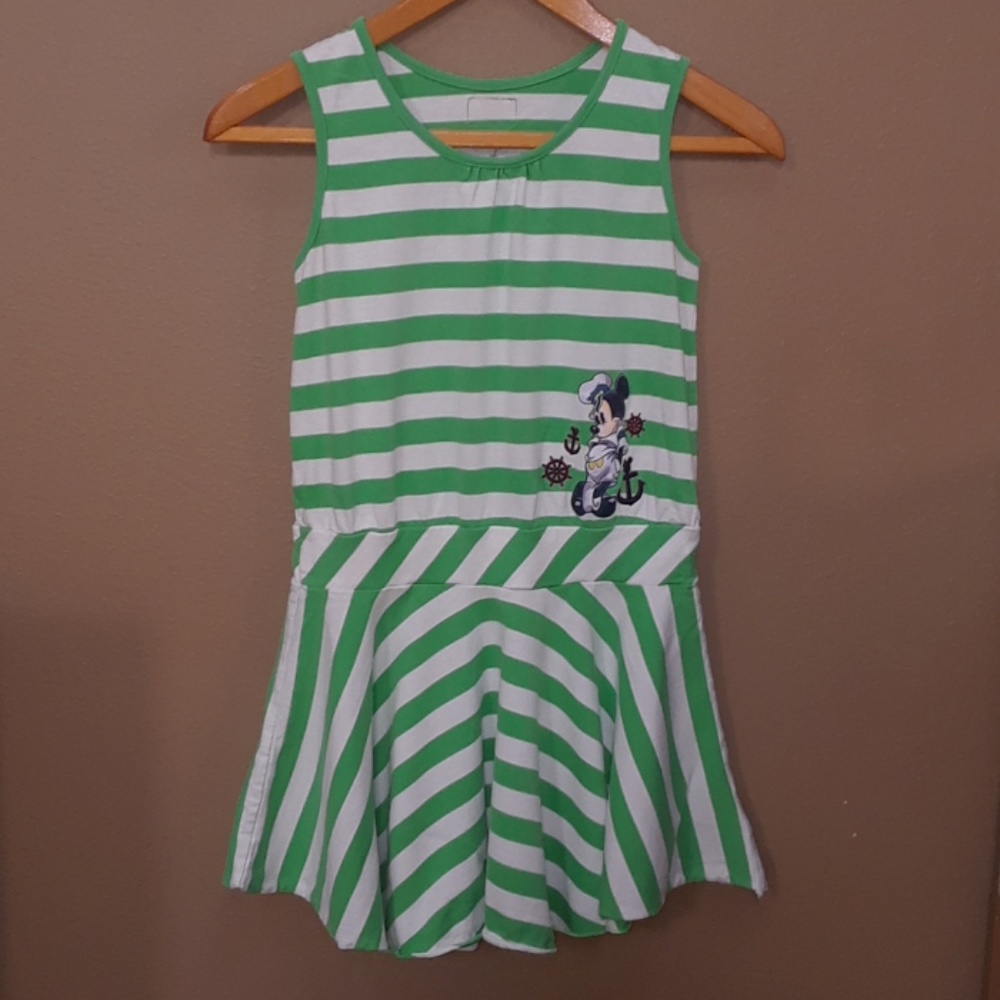 ⚓Girl’s Nautical Disneyland Resort Mickey Dress XL